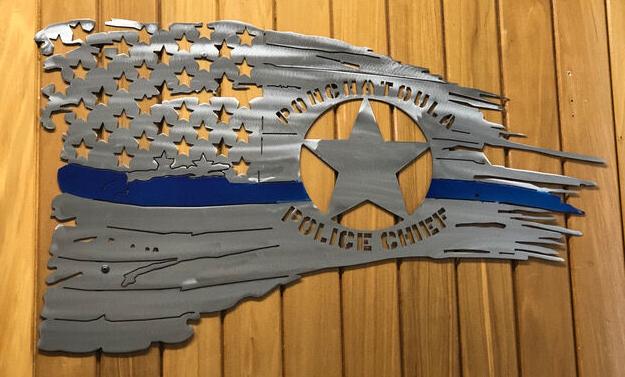 PPD metal sign